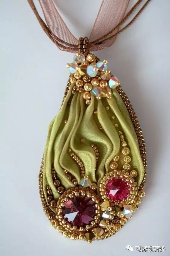 绸带编织花样大全,散珠子手工串珠教程