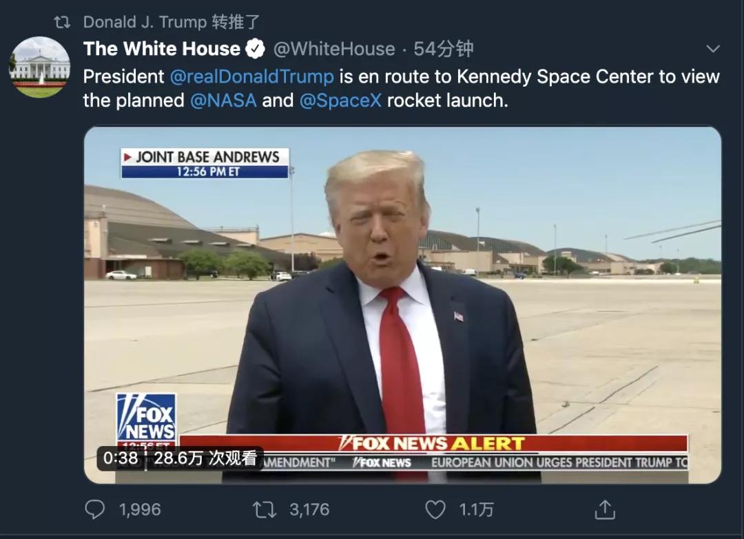 马斯克火箭spacex第一次成功视频,马斯克spacex火箭发射成功回收