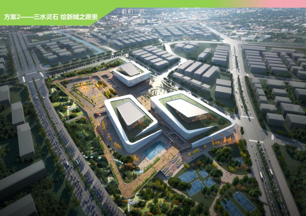 1亿元体育馆,三水新城体育馆位置