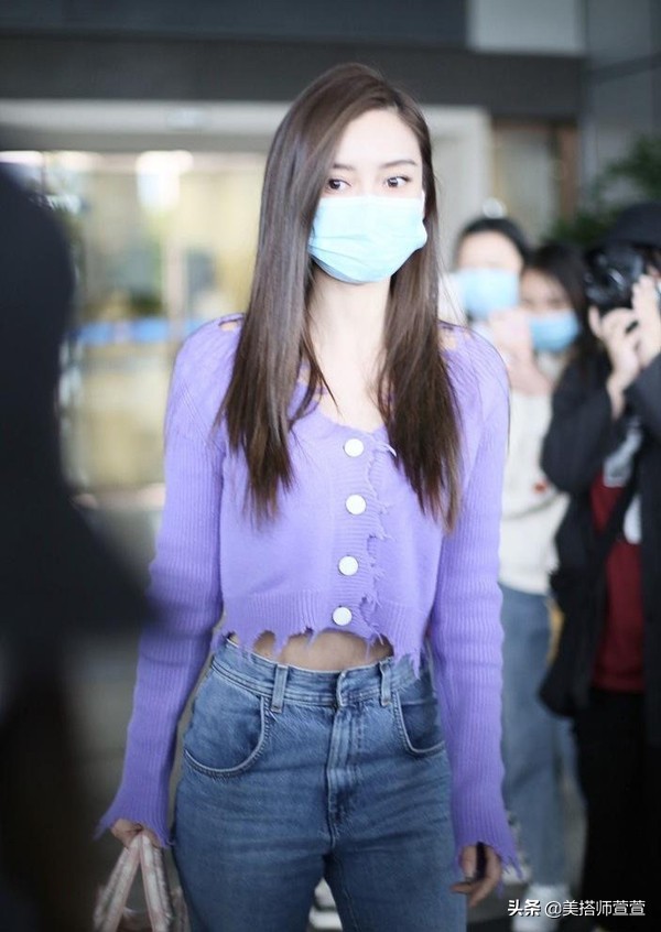 baby杨颖同款马甲穿搭,杨颖私服夏季穿搭裙子