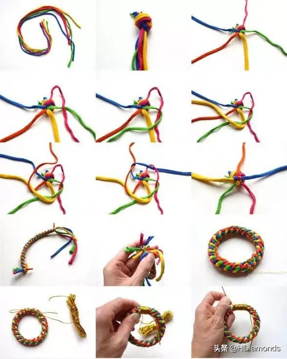 10颗转运珠手绳编法,2021转运珠手绳编法