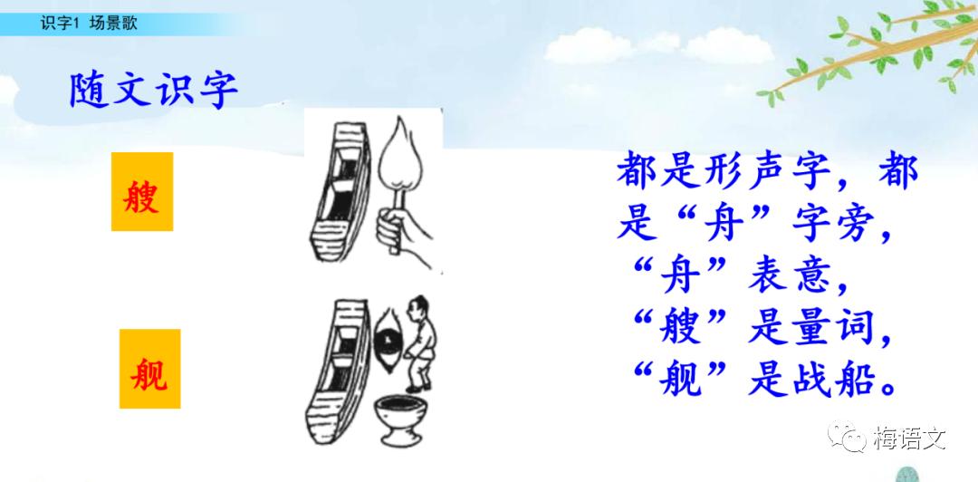 二年级上册语文识字歌重点归纳,部编版二年级语文上册识字复习