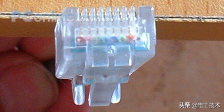 千兆网线头和百兆网线头的区别,千兆网线水晶头和百兆网线的区别