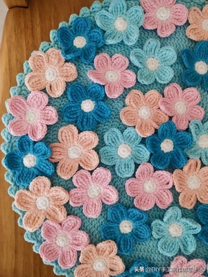 美轮美奂的钩编坐垫,怎样钩编各种坐垫