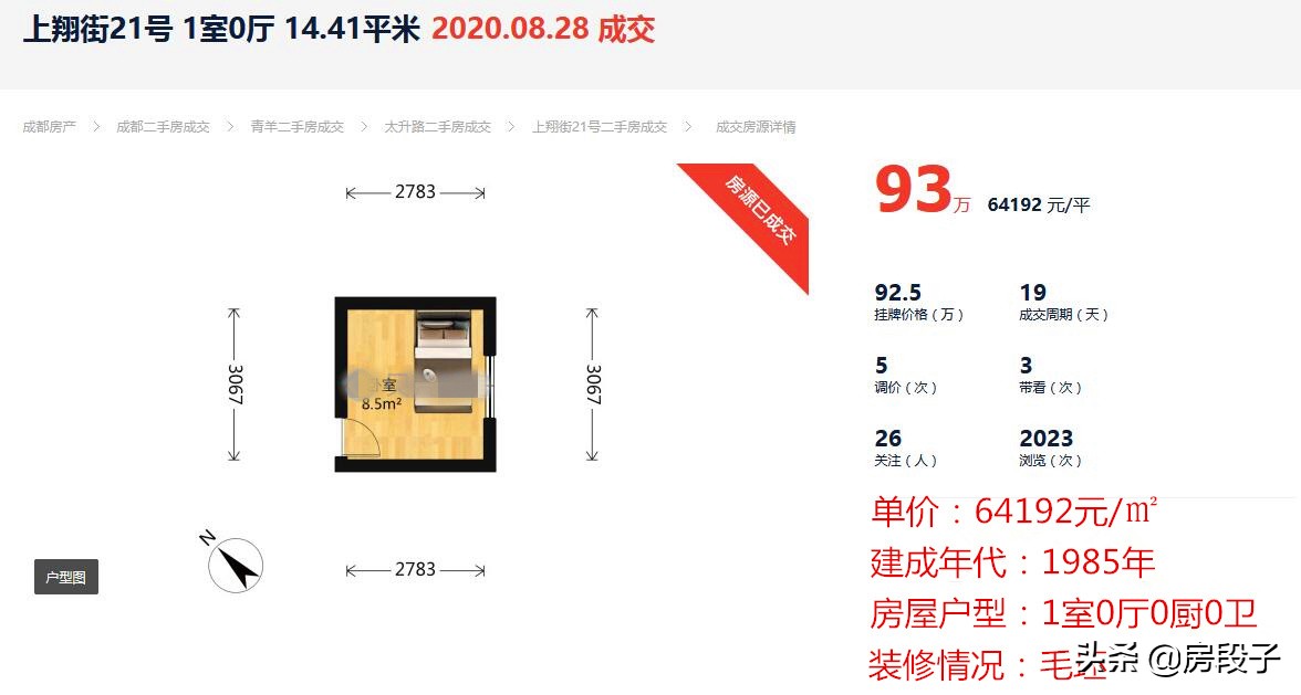 单价64000买了个寂寞?我却看到了学区房的最优解