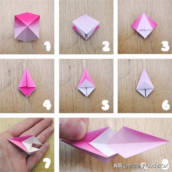 立体宝石diy做法,立体装饰品手工折纸制作