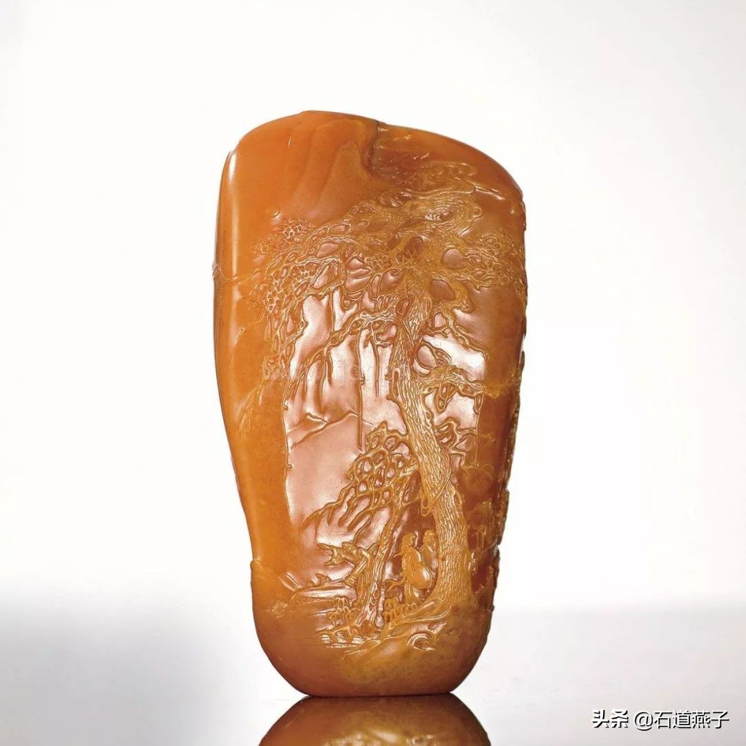 天价田黄石拍出史上最贵价格,田黄石每克3万真假田黄