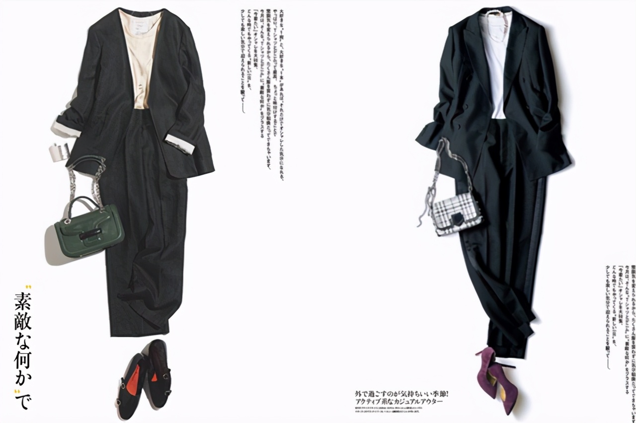 廓形西装适合40岁女人穿吗,四十岁穿什么样的女士西装好看