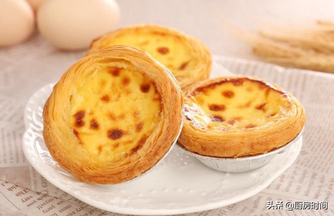 美味蛋挞原来超简单就能做出来,蛋挞制作教程你学会了吗