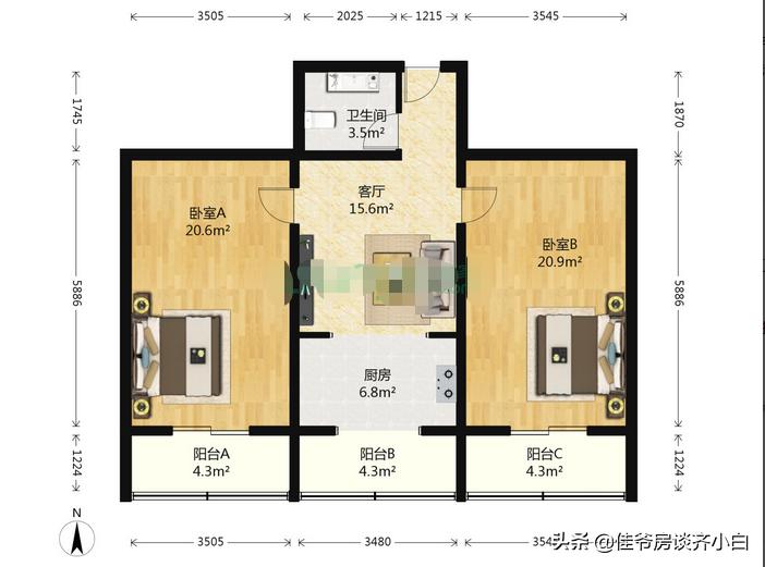北京五环内50平小户型,北京350万全款买两居选哪合适