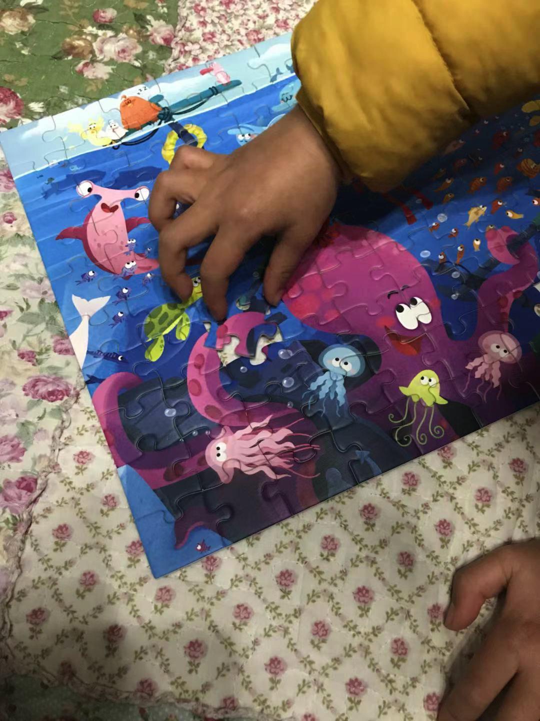 宝宝智力玩具1-2岁益智拼图,儿童识字拼图益智玩具3-6岁