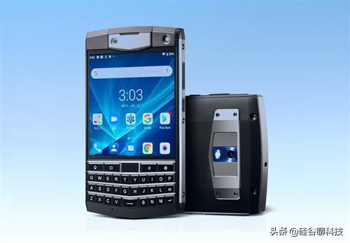 黑莓半反半透屏幕手机,黑莓上架翻盖智能机