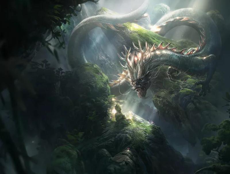 中国古神话各种龙,古代神话龙的来历