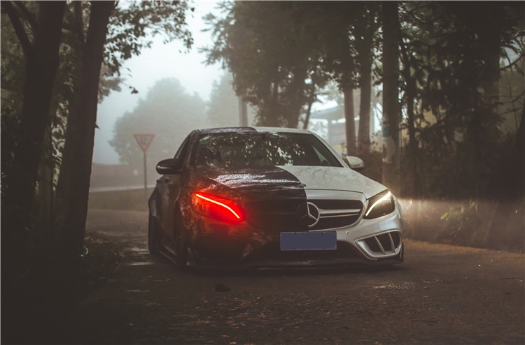 奔驰c200l黑武士改装,奔驰c200l合法改装案例