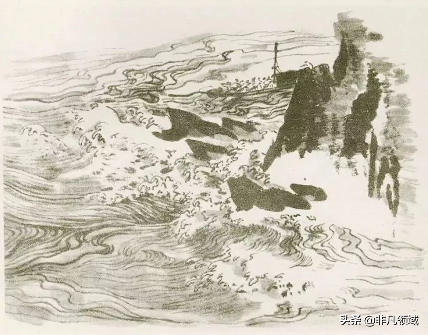 如何画水墨画初学者,中国画技法入门怎么画青绿山水