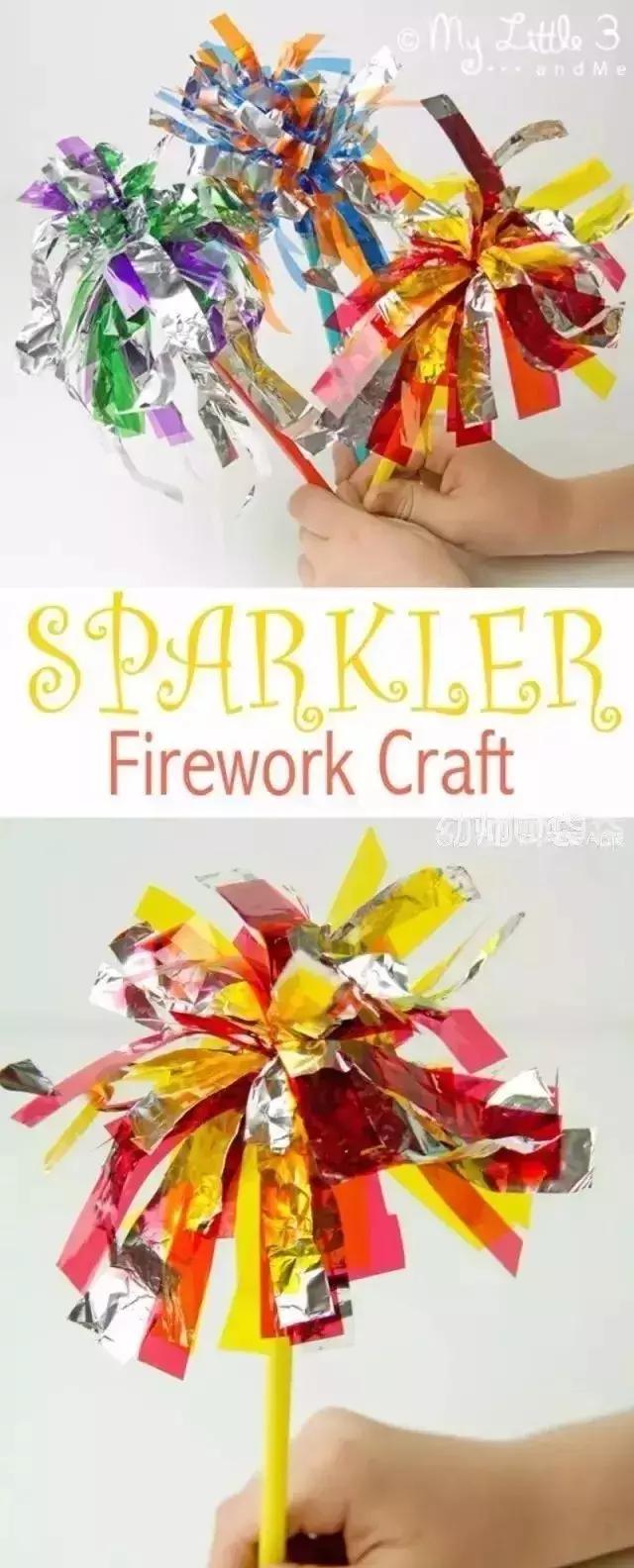 新年创意美术作品春节快乐,创意美术4-6岁新年鞭炮