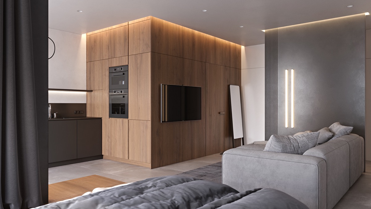 不到40平小户型设计,小户型公寓住宅风格