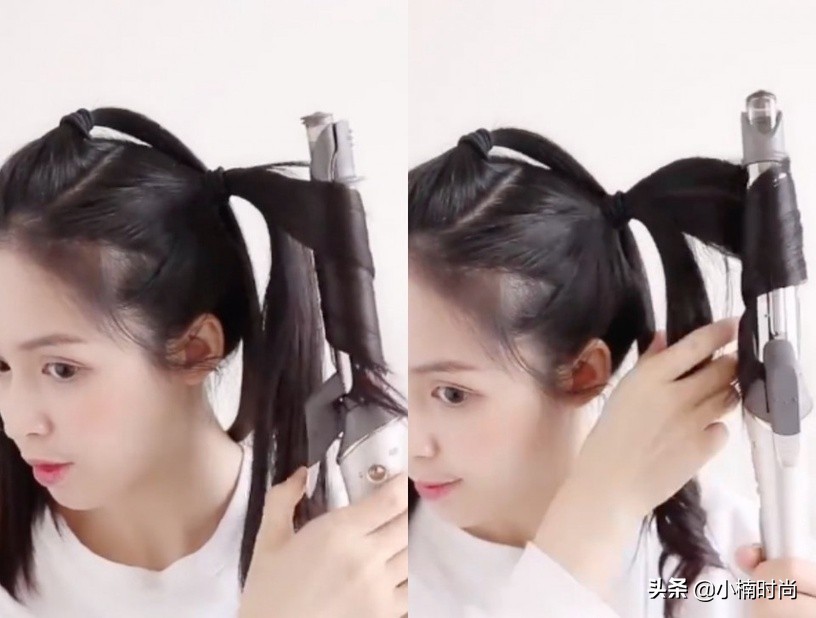 韩国发型师分享实用的电发卷技巧，让你轻松烫出好看的大波浪