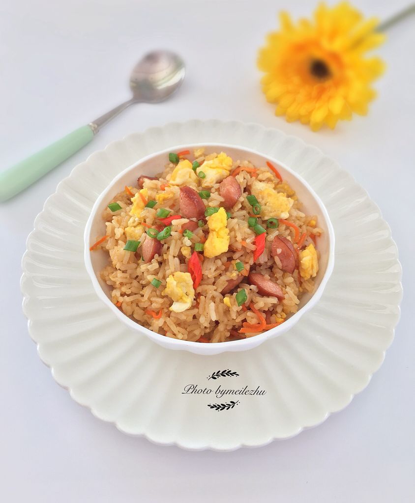 蛋炒饭看着简单,蛋炒饭吃起来不腻的做法