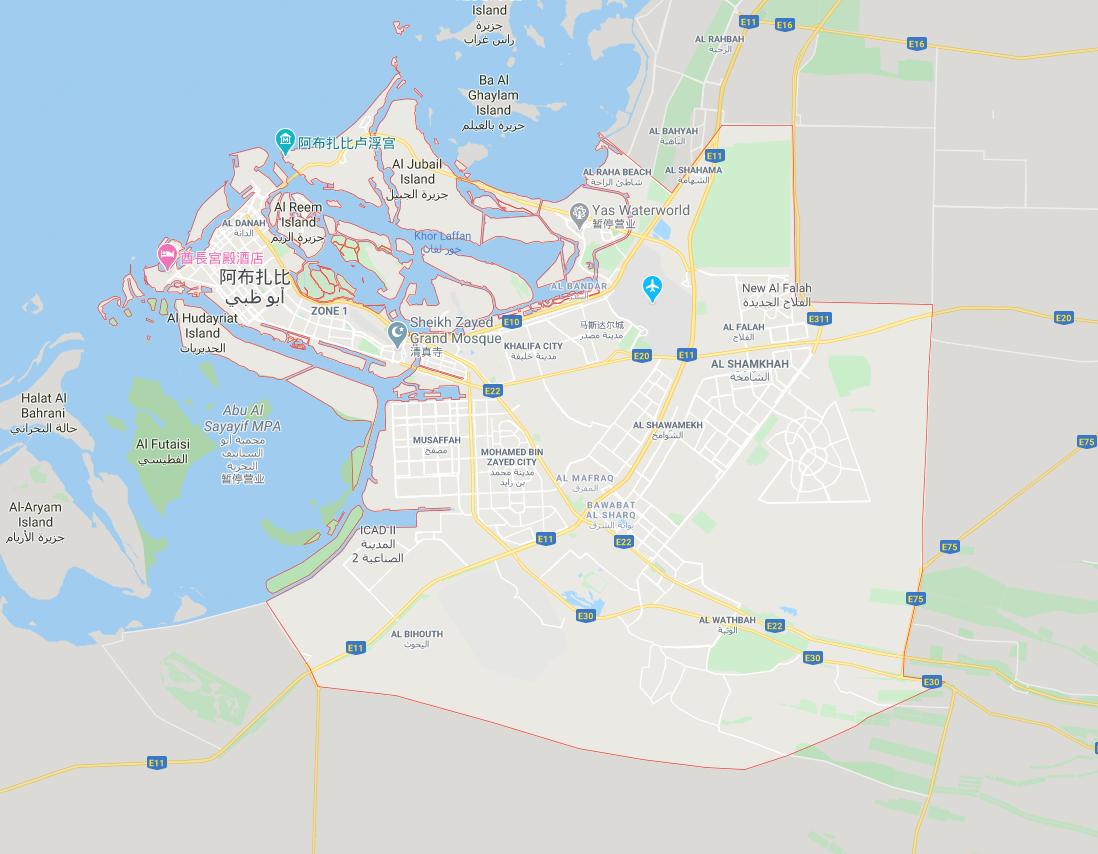 阿联酋阿布扎比是迪拜的哪个地方,阿联酋的首都阿布扎比对比迪拜