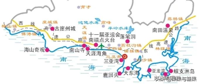 三亚土著,第一次来三亚去哪里逛