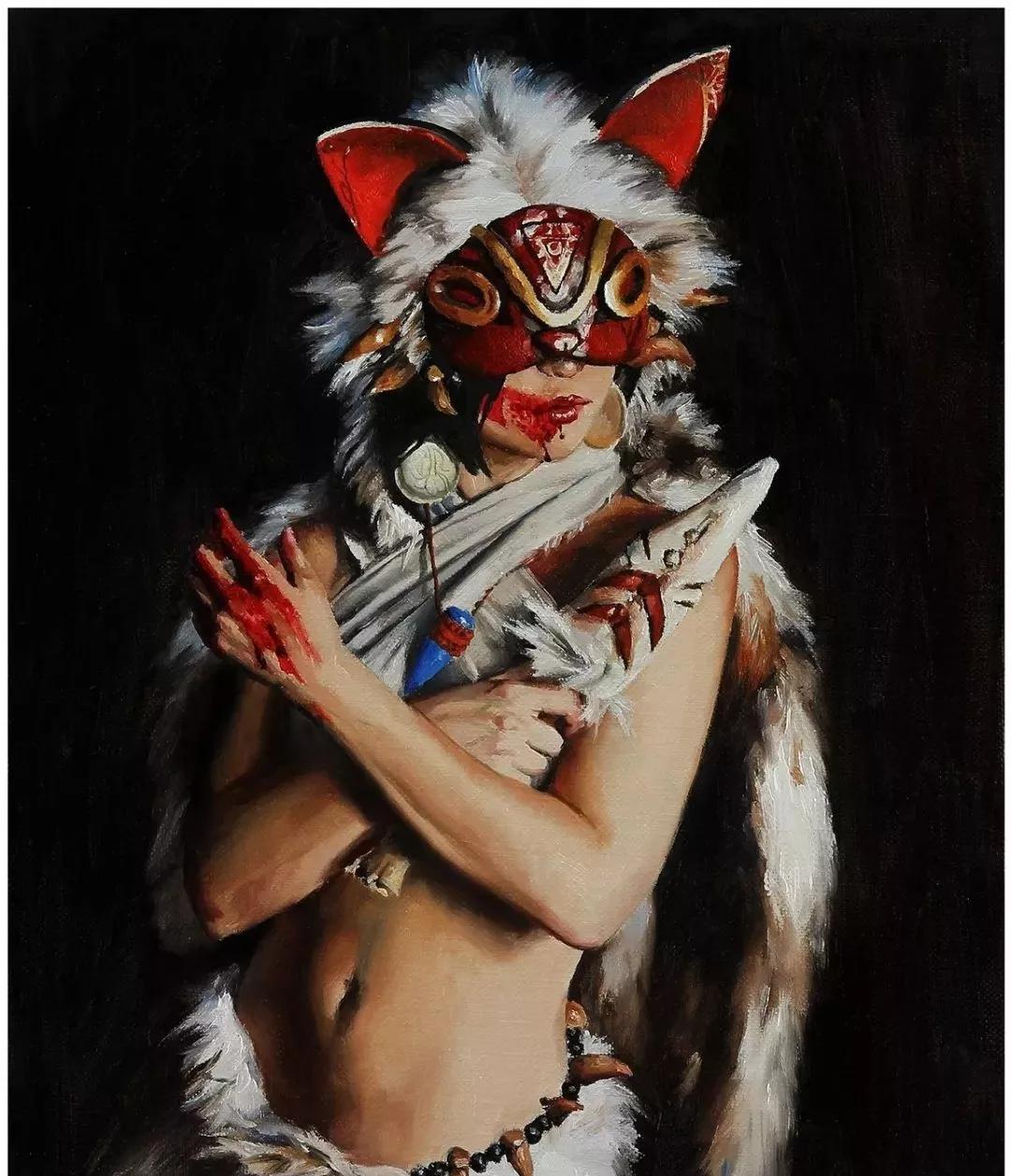 全球50位艺术家致敬宫崎骏作品