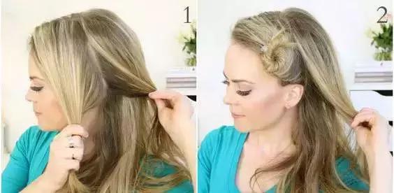 分享3种洋气减龄的扎发造型,俏皮可爱的侧扎发