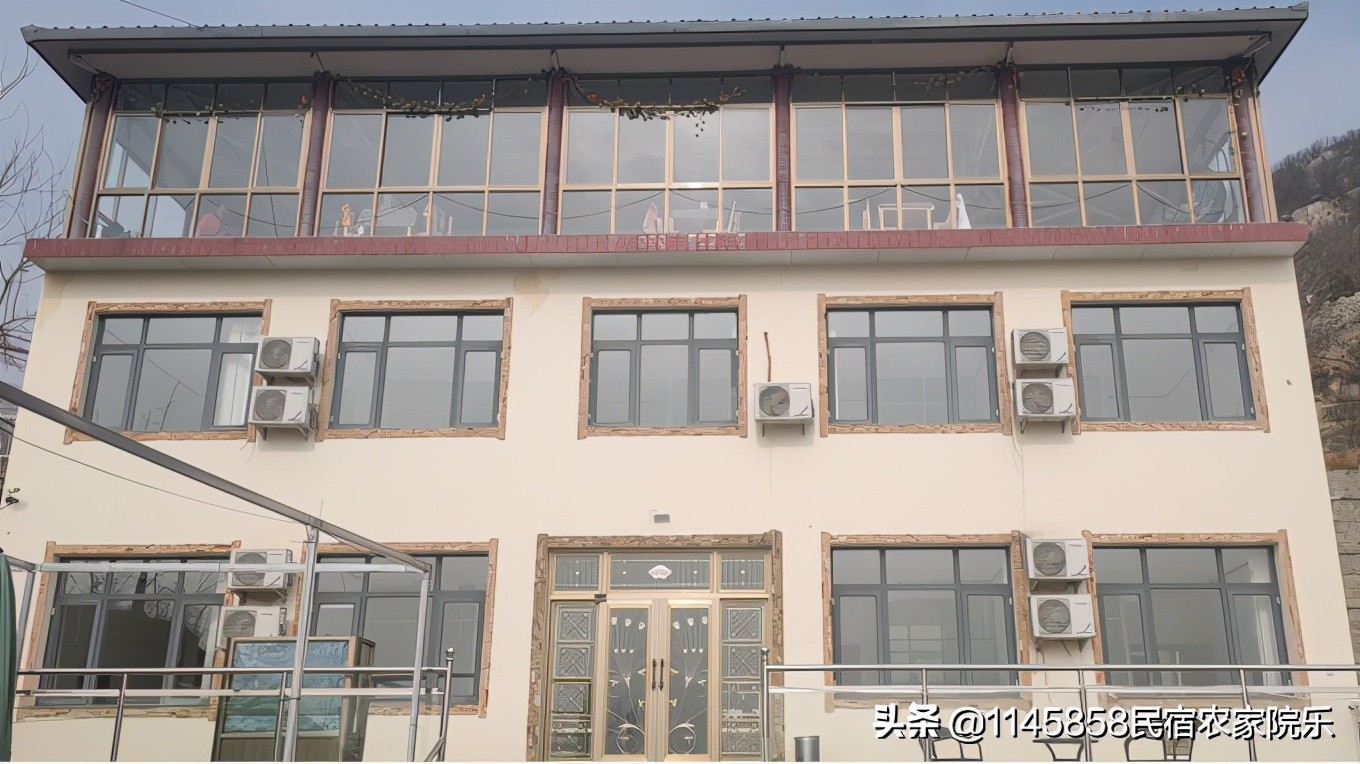 蓟县盘山青岚山庄农家院,享受蓟县农家院的风景