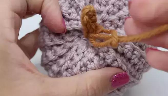 南瓜钩织法图文教程,南瓜的钩织全教程