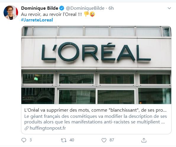 欧莱雅申请召回化妆品,欧莱雅删除护肤品中美白等字眼