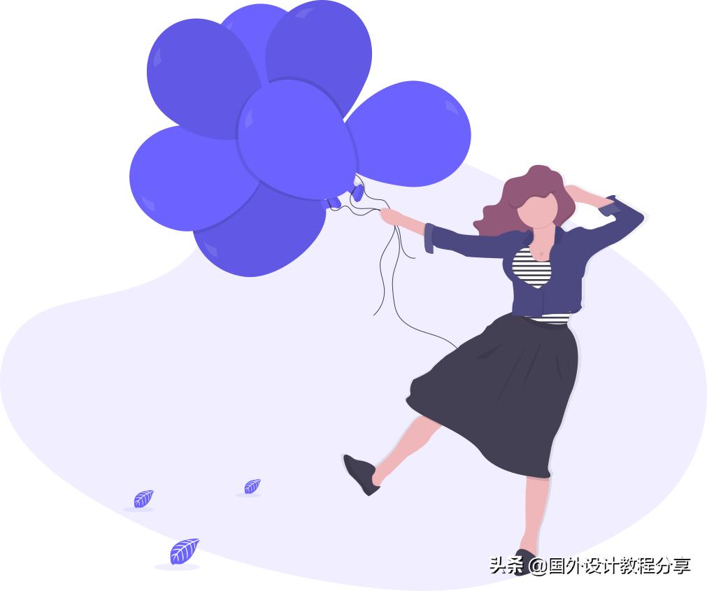 扁平矢量插画教程,矢量扁平插画怎么画