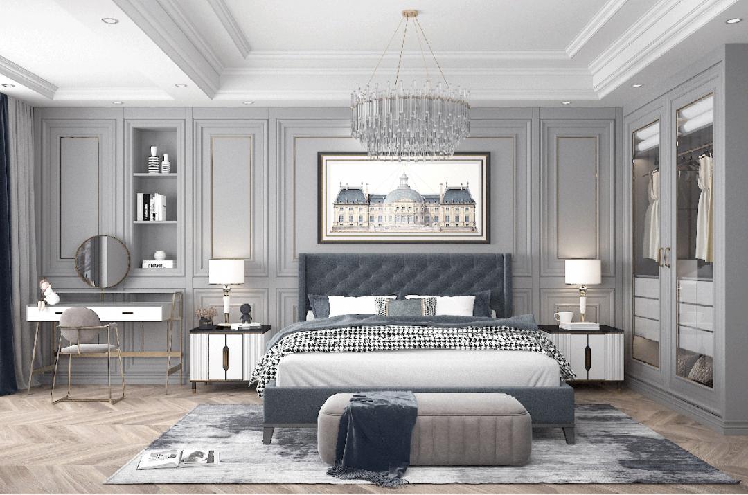 欧式风格的木门款式,现代轻奢风木门用什么颜色