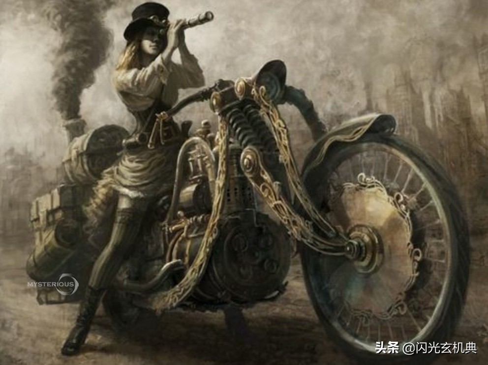 科幻场景原画作品集,科幻幻想绘画震撼的