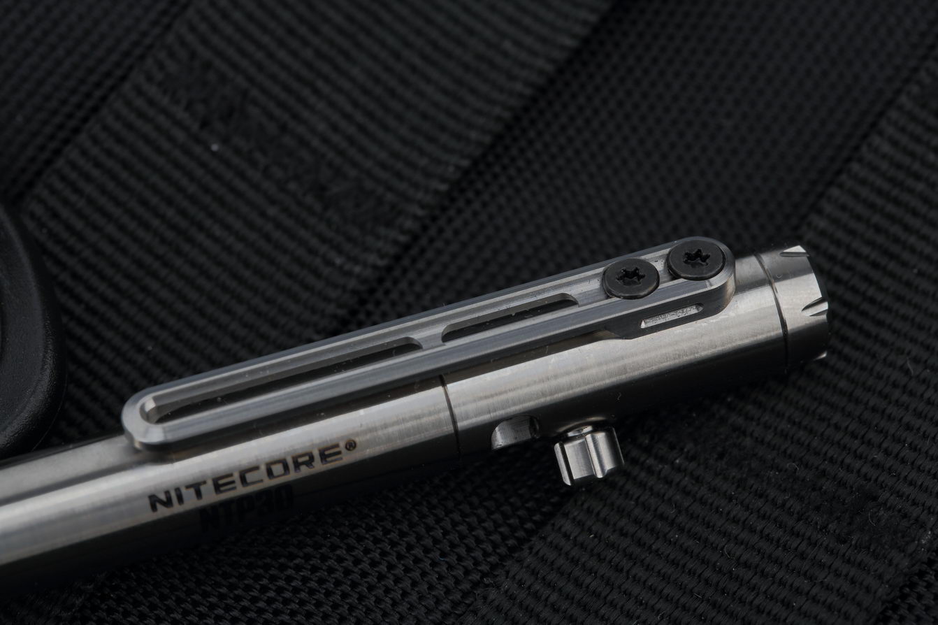 nitecore全系列评测,钛合金战术笔ntp30