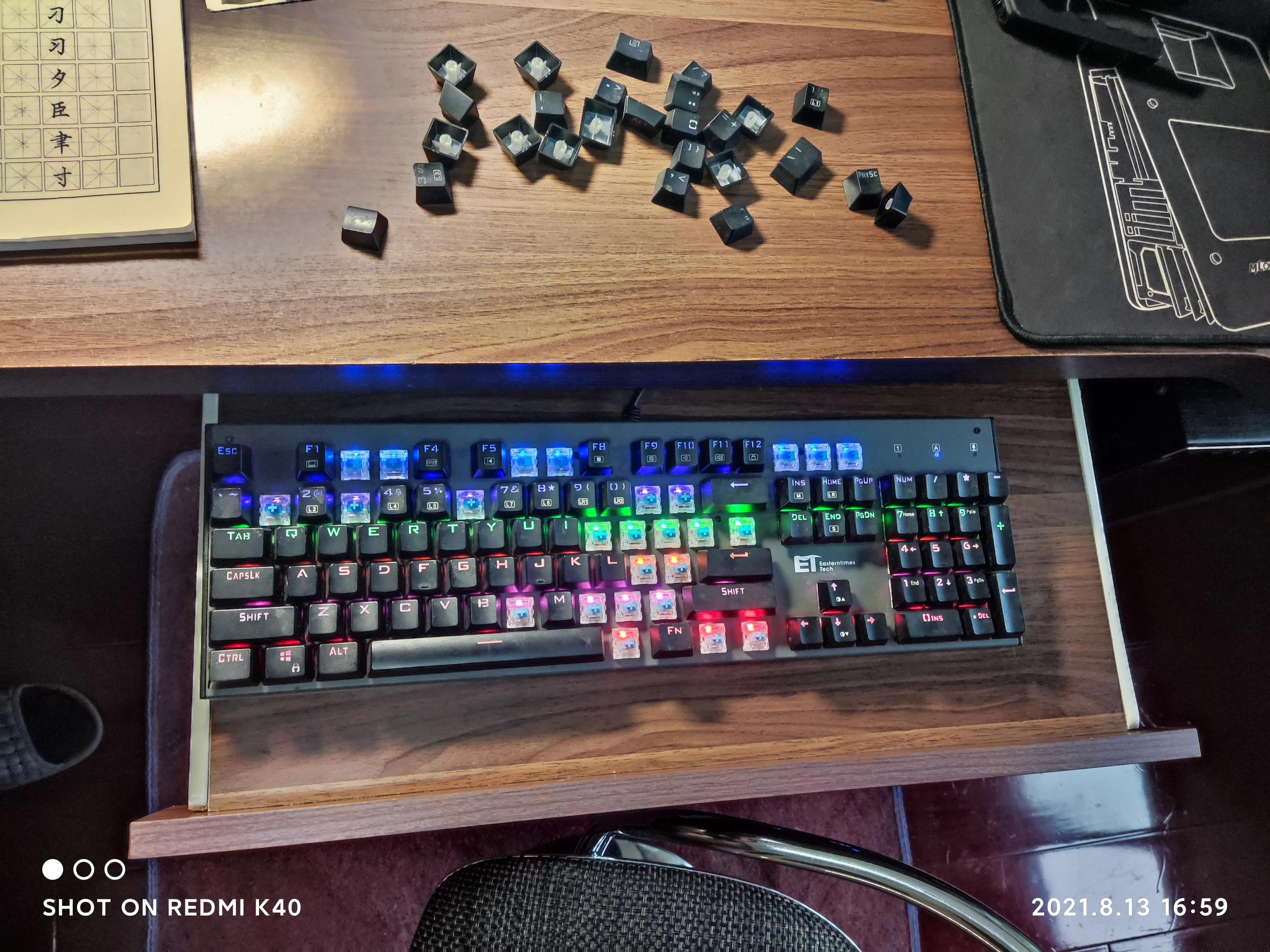 键盘按键失灵如何更换,机械键盘进水了按键失灵了怎么办