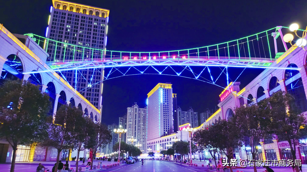 石家庄城中城改造效果图,石家庄商务区步行街改造