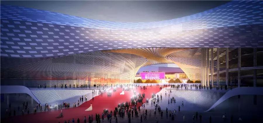 6万多席位的足球场,成都凤凰山足球场建造