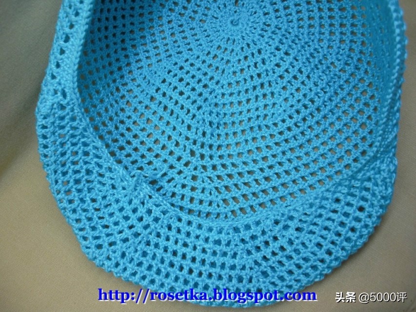 棒球夏凉帽的钩织方法,多种扇形花夏凉帽钩编视频教程