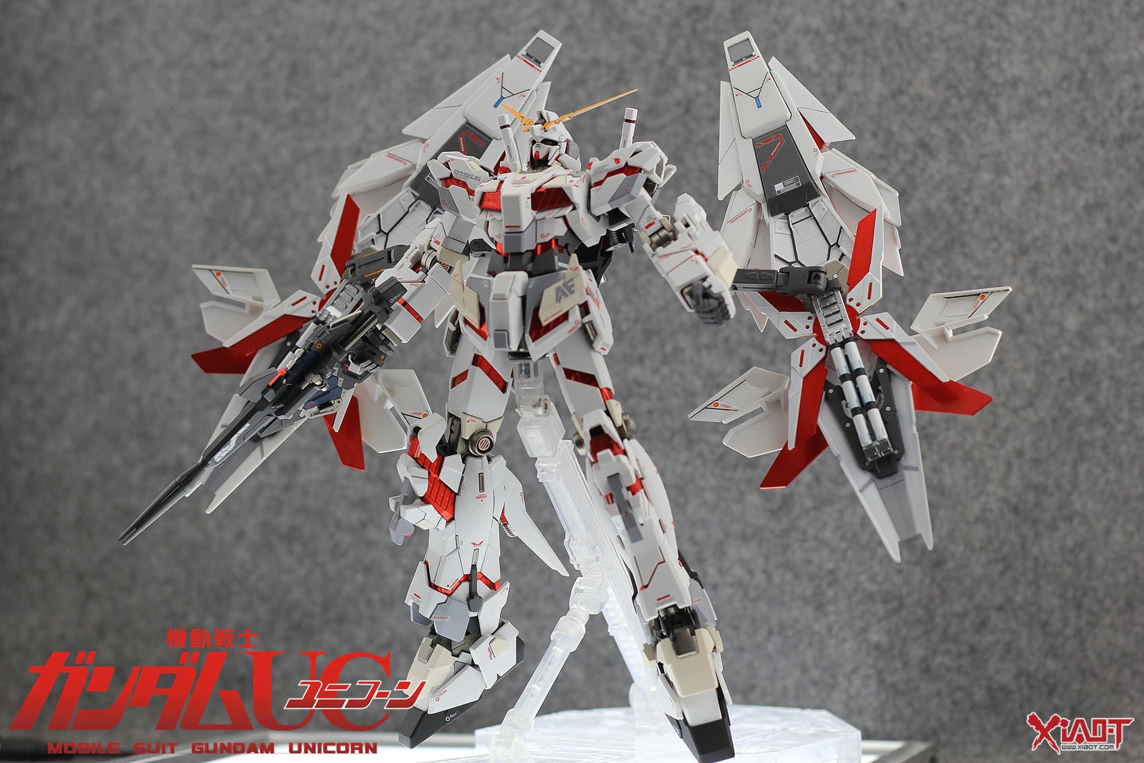 高达独角兽模玩,安俊模玩独角兽高达