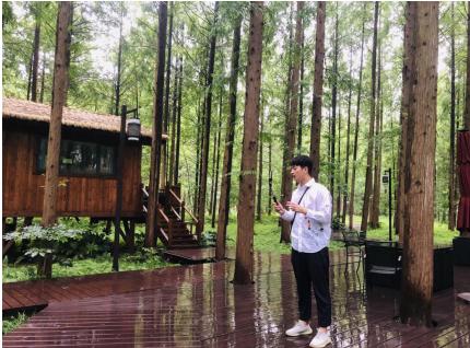 黄海国家森林公园景色,冬季黄海国家森林公园