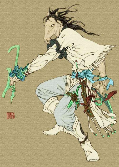 黑白无常牛头马面鬼门关,黑白无常和牛头马面