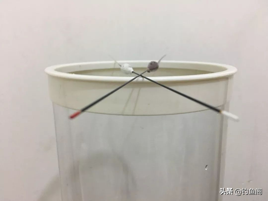 夜钓浮漂没有顿口直接上顶,夜钓看不见浮漂