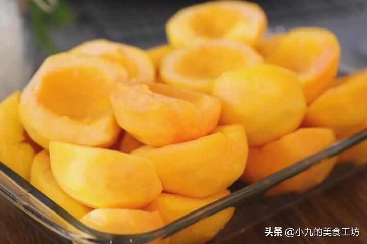 冷藏黄桃怎么做罐头,做黄桃罐头黄桃和冰糖的比例