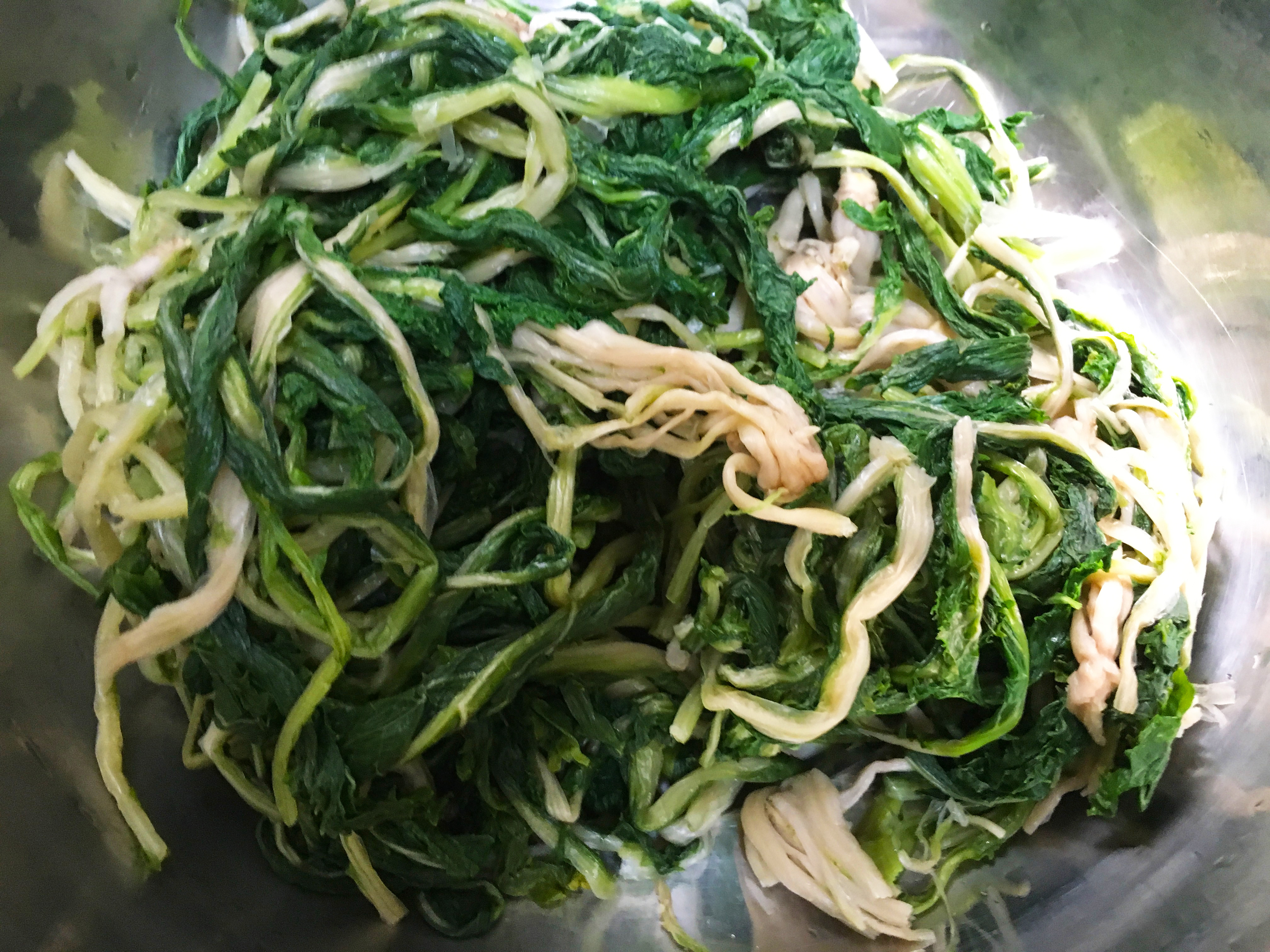 雪里蕻大包子馅做法,雪里蕻豆腐大包子