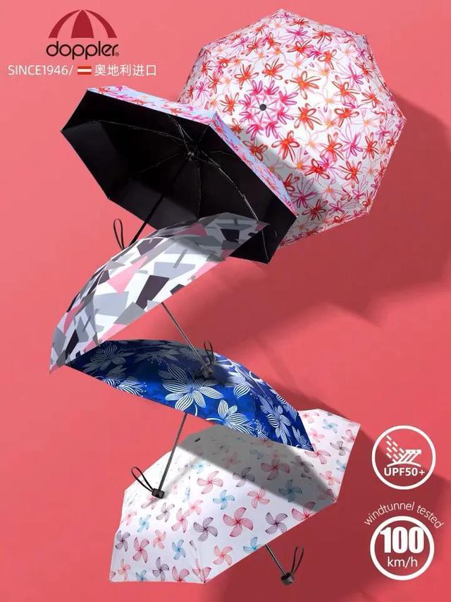 又小又方便又质量好的雨伞,小清新折叠晴雨伞时尚雨伞