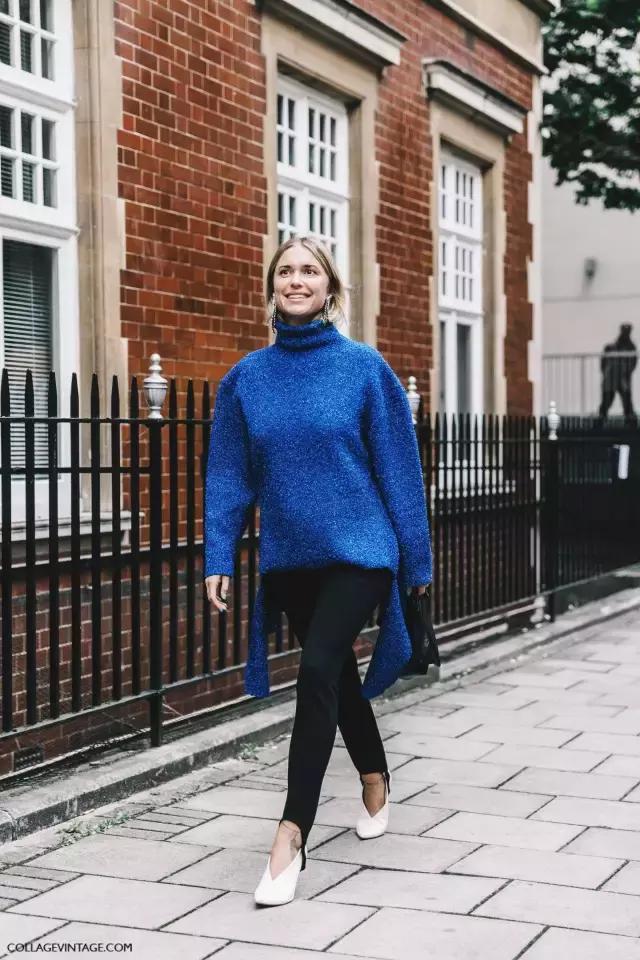 藏青色和黑色哪个更显白显气质,穿这几个颜色显白又气质