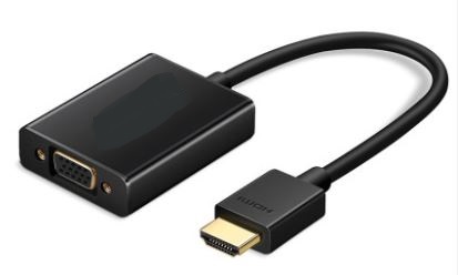 电脑dvi转vga接口怎么接,dvi转vga用线还是转换头