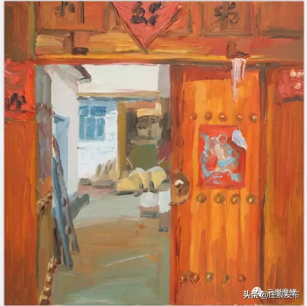 庄浪画家张嘉科山水画作品欣赏,庄浪画家