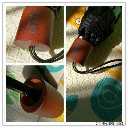 黑胶伞雨伞测评,法式黑胶晴雨两用伞