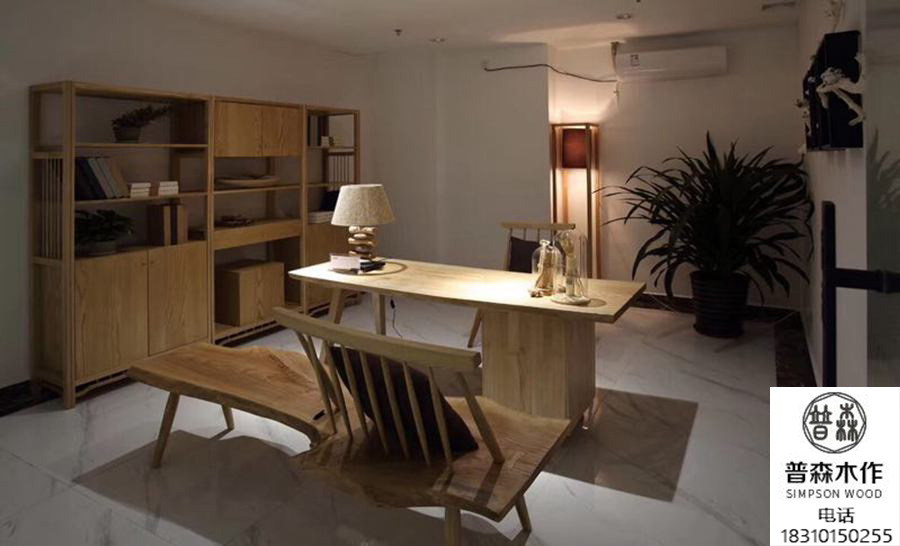 普森木作大板视频,实木大板原木风